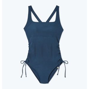 Summersalt Navy Maternity Swimsuit
